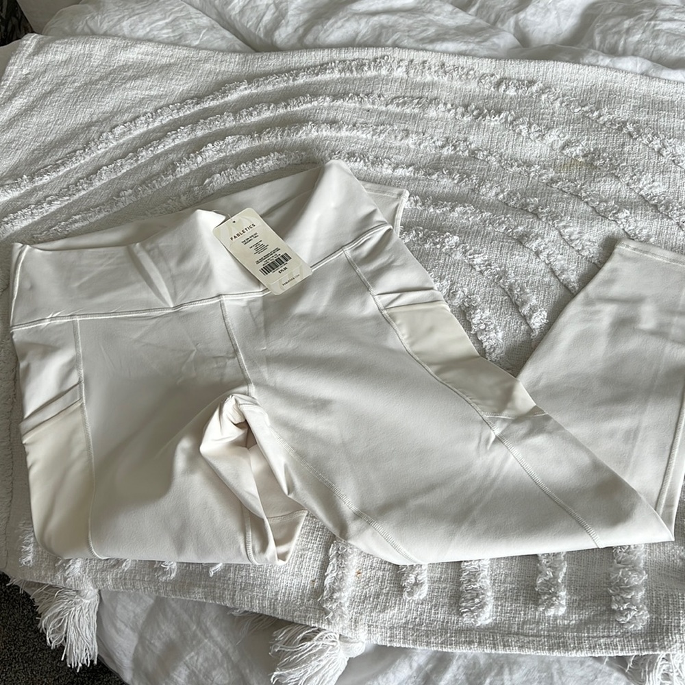 Cream Leggings